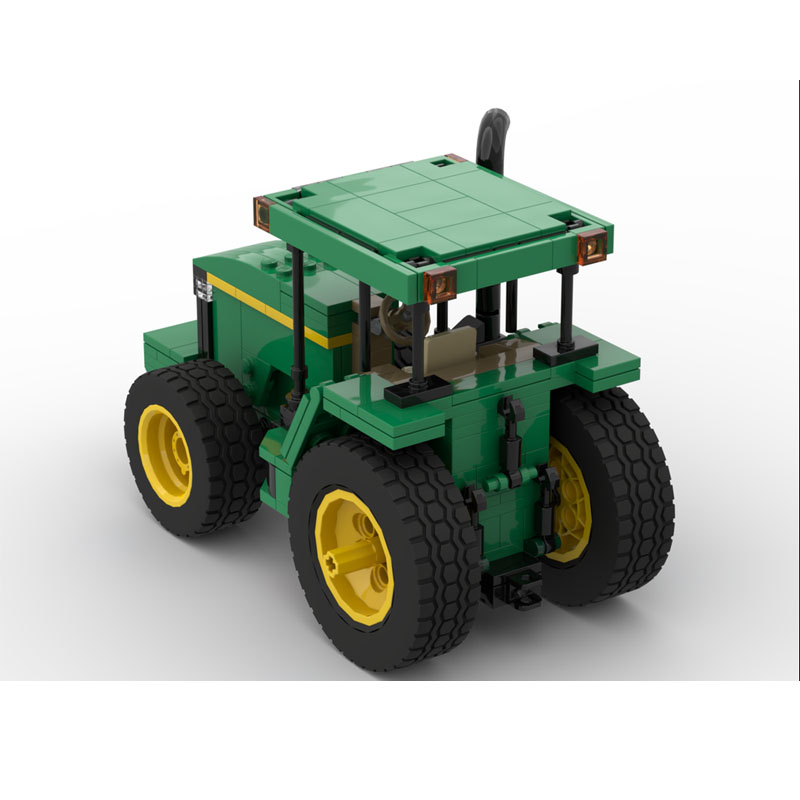 Urban Farming Agriculture - MOC-201823 Miejski Traktor Rolniczy Model z