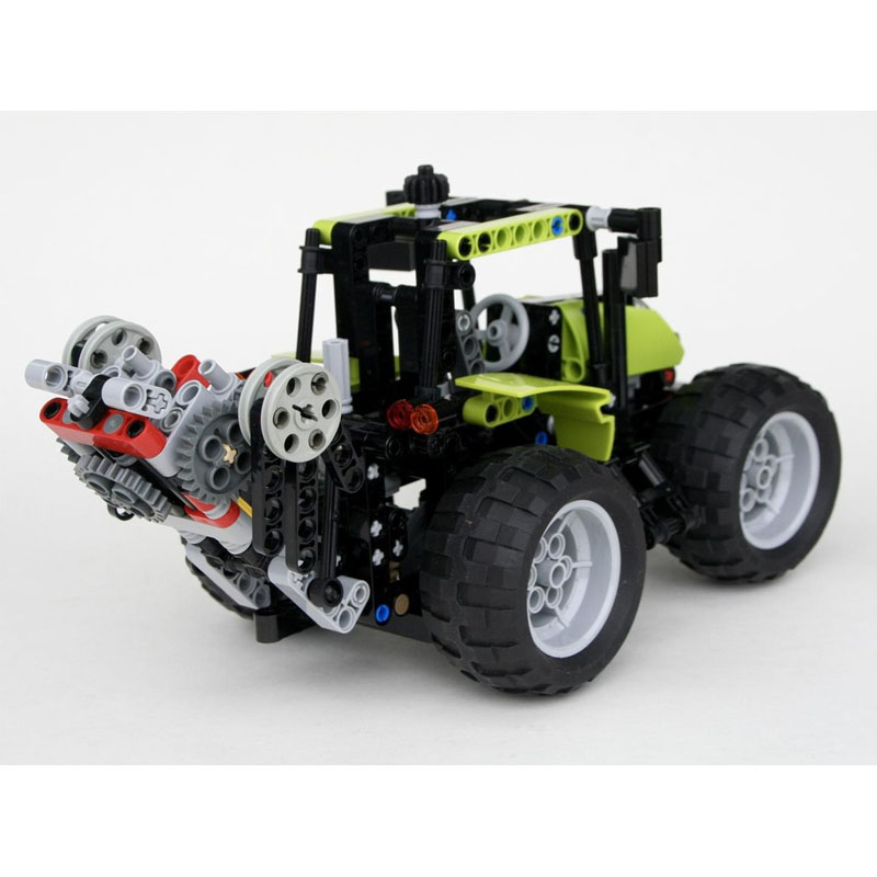 Urban Farming Agriculture - MOC-4933 Miejski Traktor Rolniczy Model z
