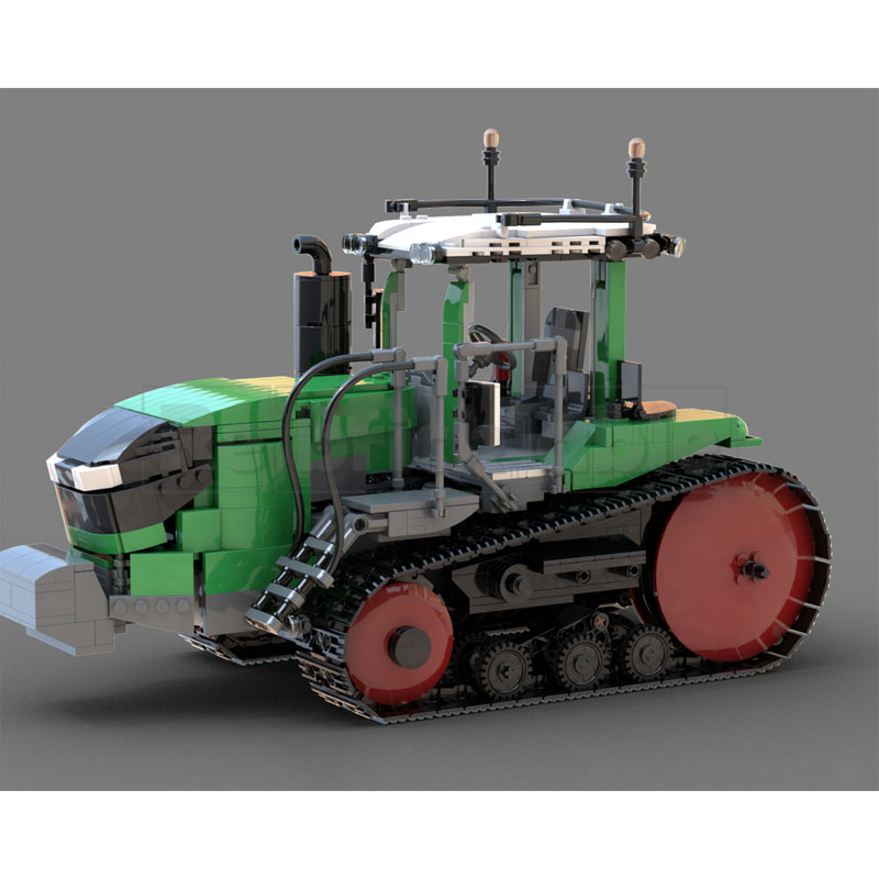 Urban Farming Agriculture - MOC-260781 Miejska Farma Traktor Rolniczy Model